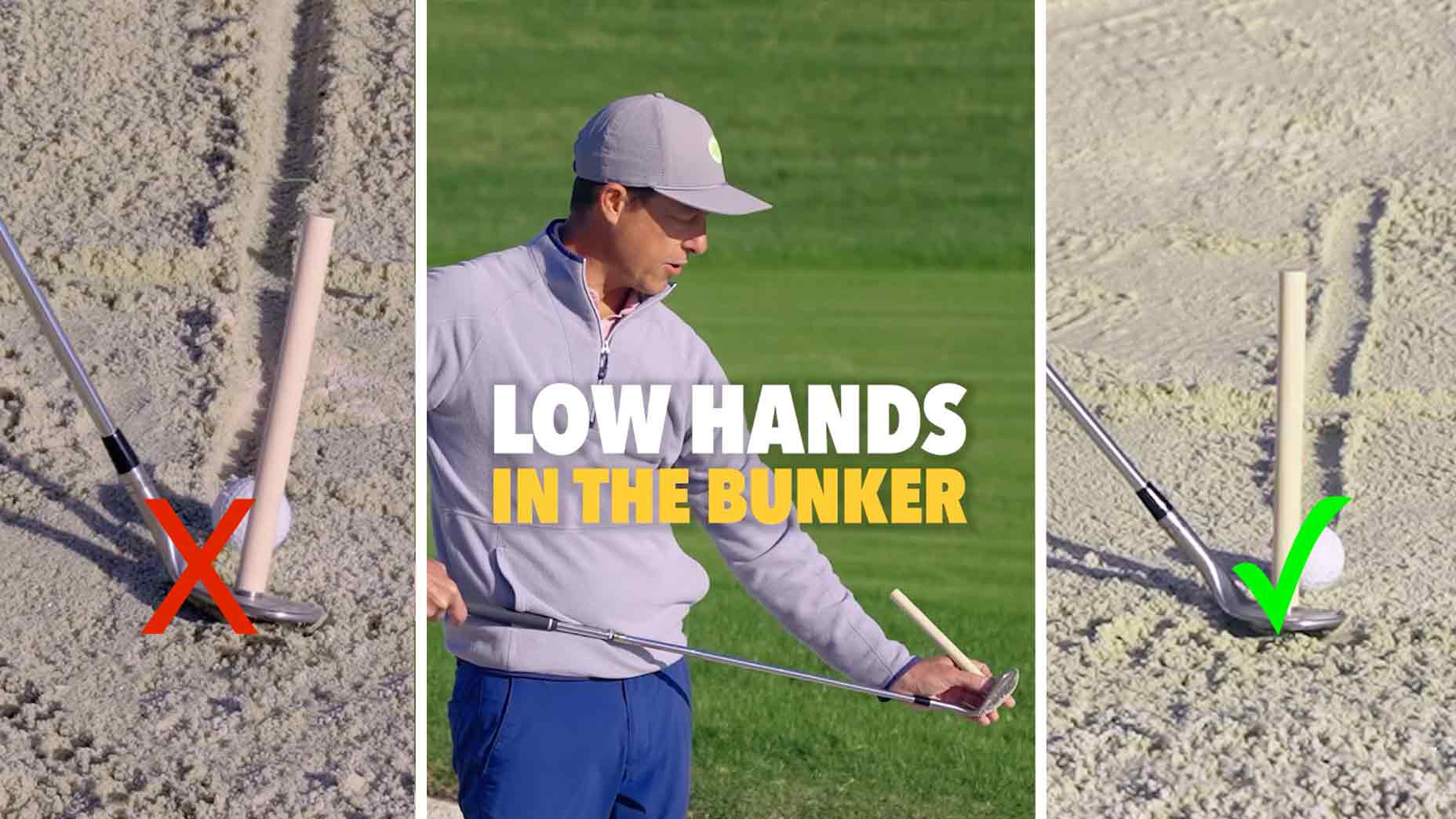 Parker McLachlin explains low hands in the bunker